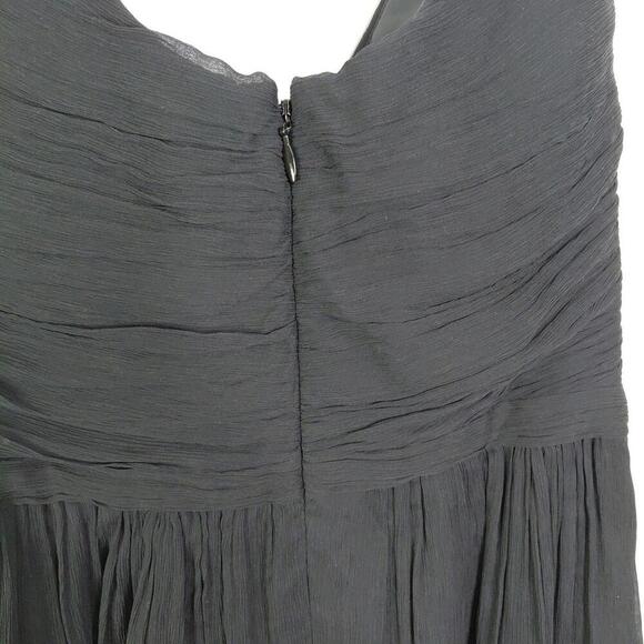 J Crew Dress Womens 2 Petite Silk Babydoll Mini Sleeveless Lined Formal Hoco - Picture 5 of 10
